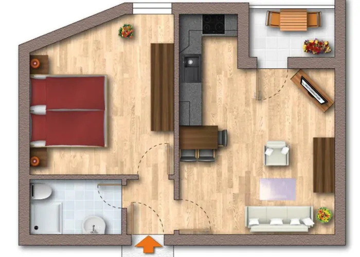 Appartamento Brise Haus Miramar App 16 *